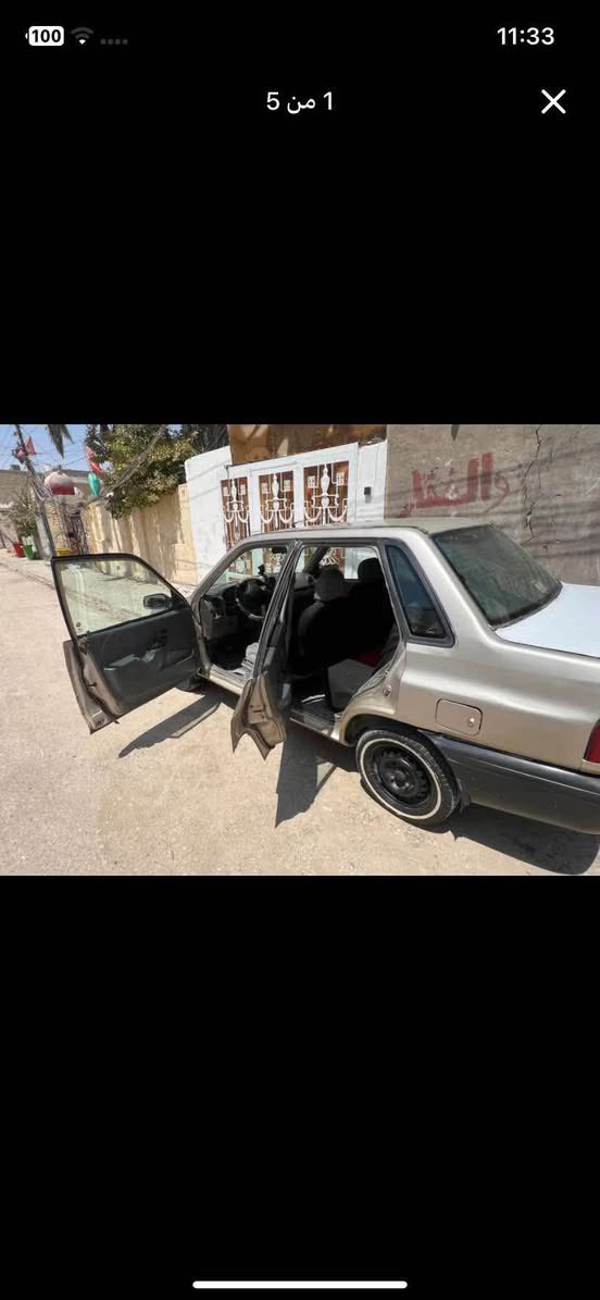 سايبا ٢٠١٢ مكينه برايد ستوني شادهه كير حداديه بل جيس السياره مصفره تخم تاير ستوني شاده جاهزه من كلشي شواصيهه مصلحهه كشرهه شوفت عينك ب٢٨ مكاني نجف شارع المطار *********** النجف, العراق

نص مكتوب في الصور:
- 5 من 5
- 1 من 5
- 100 11:33 5 من 5 X