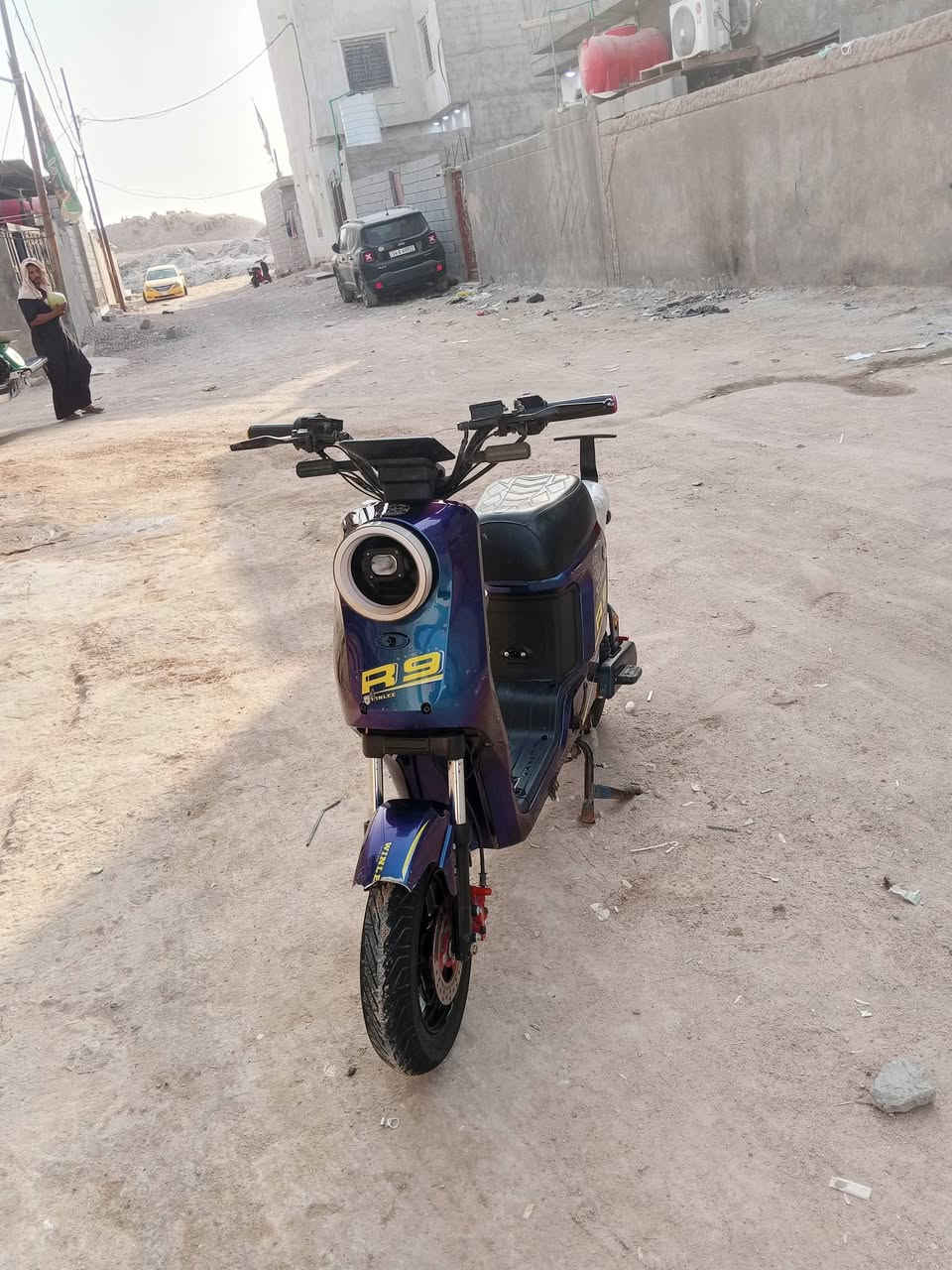دراجة شحن • بطارية جديدة • نضيفه