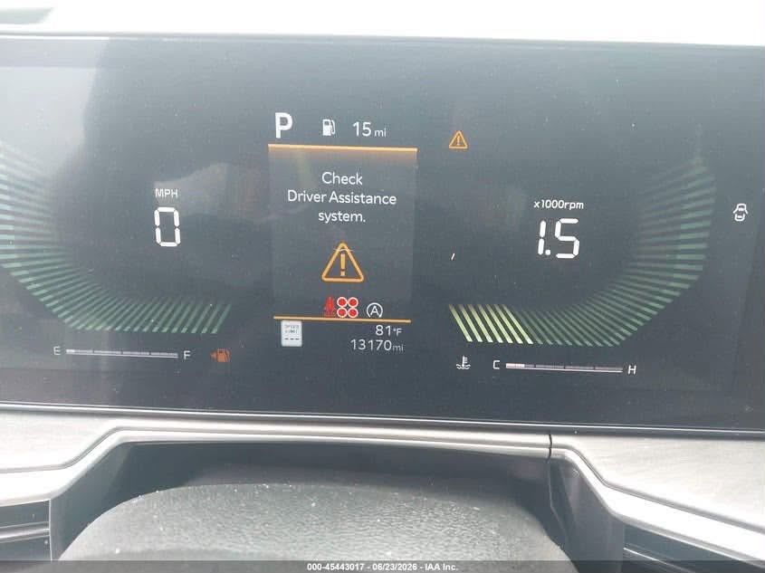 2025 Kia Sorento x-Line EL
فرصة مميزة:لأصحاب كتب الشهداء
او تدخل السياره على 18.5 ‎%‎ على قيمه الفاتوره 

🛠️ الضرر: موضح في الصور
📏 عداد المسافة: 13 الف مايل (فعلي)
🔧 حجم المحرك: 
2.5L I-4 DI, DOHC, VVT
TURBO, 281HP
🔍 رقم الشاصي: VIN 5XYRHDJF7SG398640
📍 موقع السياره : شهر العاشر توصل الحره 
للستفسار الاتصال  ***********

نص مكتوب في الصور:
- 000-45443017 - 06/23/2026 - IAA Inc.
