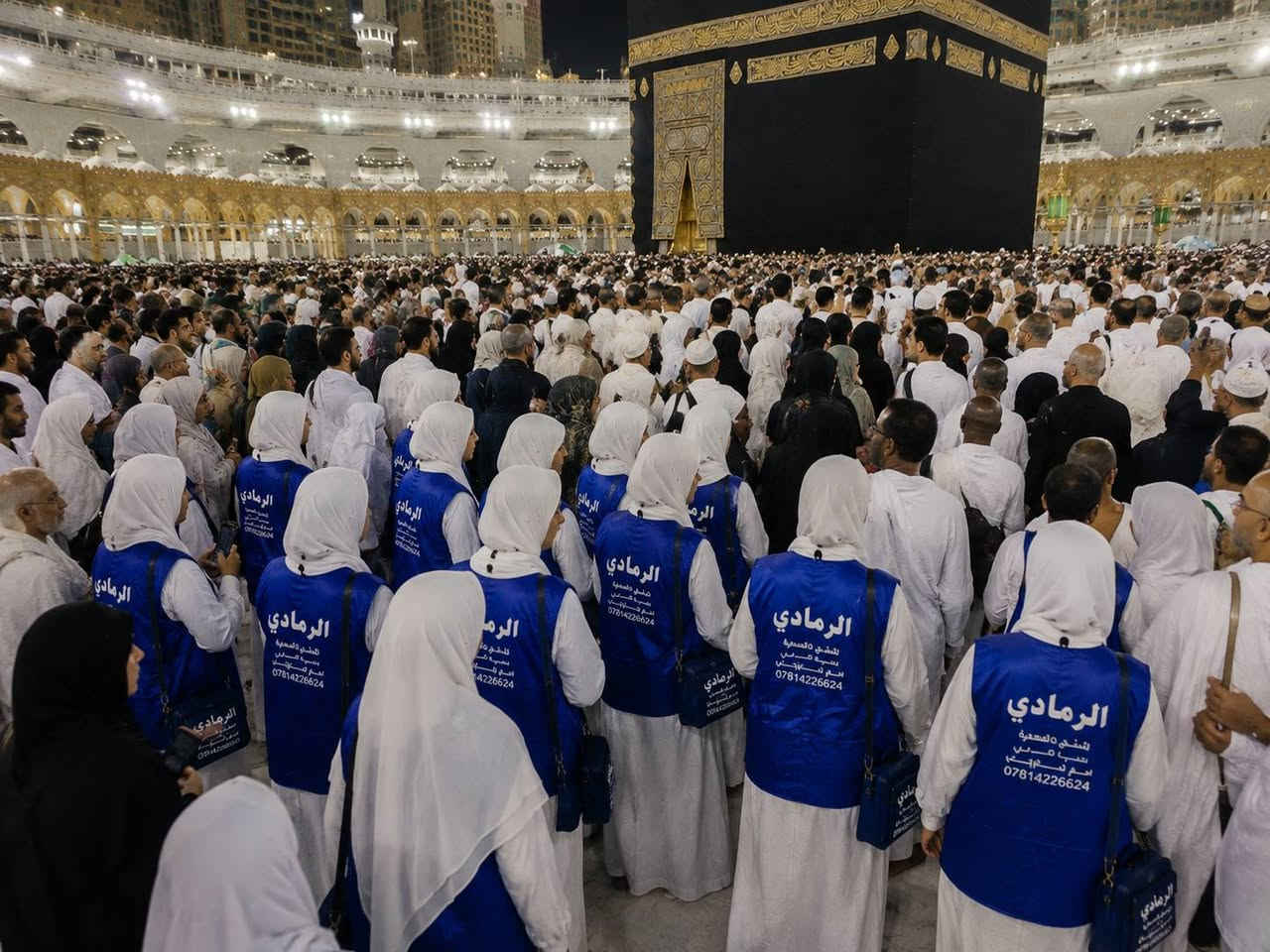 🕋 مكتب الرمادي للحج والعمرة 🕋

🔥 تحطيم الأسعار — أنسب الأسعار 🔥

✨ برنامج العمرة المميز ✨
🏨 السكن: شارع إبراهيم الخليل
📍 سكن قريب من الحرمين الشريفين
🚌 باصات حديثة ومريحة
🌙 3 ليالي المدينة المنورة – المركزية
🕋 6 ليالي مكة المكرمة – شارع إبراهيم الخليل

💰 السعر: 450 دولار فقط

📞 للحجز والاستفسار:
👤 حجي جمال: ***********
👤 أحمد الغساني: ***********
📱 ***********

🌹 اغتنم الفرصة وسارع بالحجز، فالعدد محدود 🌹
🤲 نسأل الله أن يكتبها لكم عمرة مقبولة وسعياً مشكوراً وذنباً مغفوراً.
