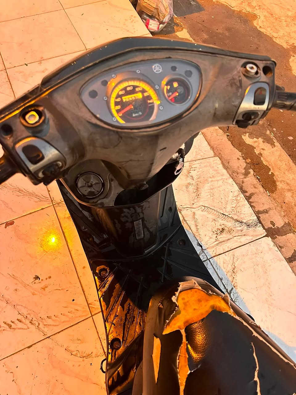 للبيع
سكنس ثعلب دراجة بلادية ما نقصها شي 
كهرباىيات كلها شغالة من طول لطول 
مكينة ناعمة مكفولة تبخير تنقيص 
مكان القرنة 
السعر ٥٠٠ وبيها مجال لشراي 
***********
