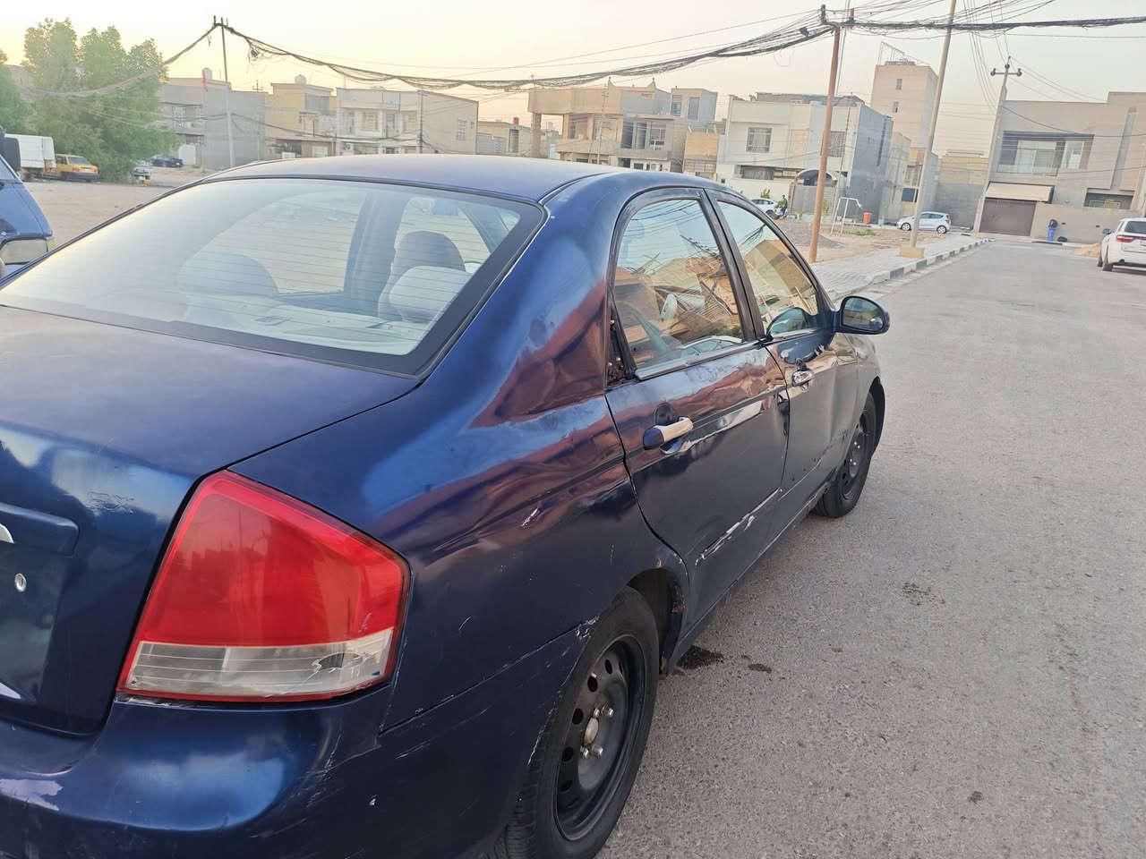 السلام عليكم
سبكترا مديل 2007 رقم بابل بسمي 
كير محرك حداديه نضاف تبريد شغال كشر السيارة تعبان 
رايدها 45 ورقة رقم الهاتف ***********
