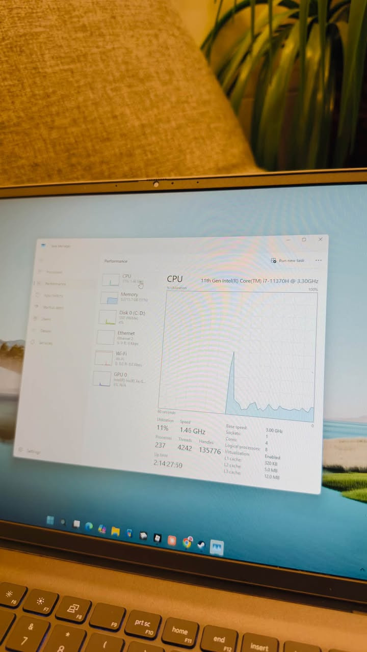 Dell Vostro 5510 • i7-11370H • رام 16GB