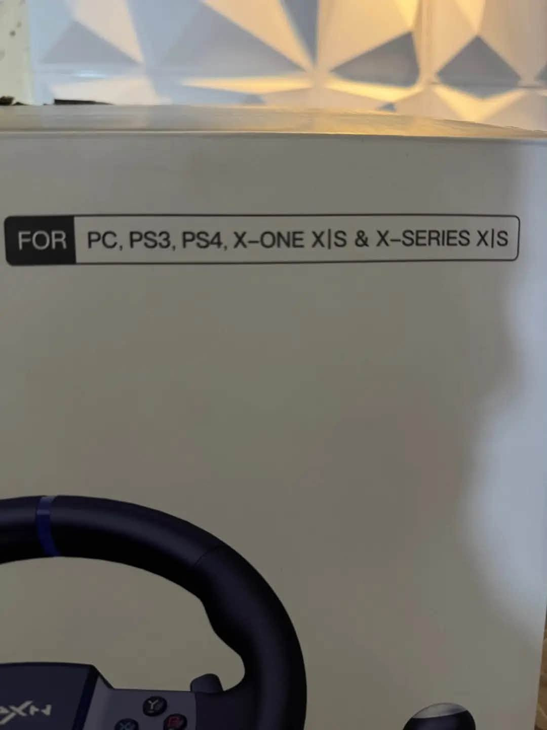 توفر دركسون البيع استخدامه بس يومين يعني اخو جديد دركسون V9 Gen2
⚜️V9 Gen2.   900° GAMNG RRCING WHEEL

⚜️لايوجد توصيل 

⚜️السعر ١٣٥وبي مجال 

⚜️مراسله علا هاذا الرقم ***********

⚜️العنوان بغداد 

⚜️أوضح لا يوجد يمي اي فحص لان ما عندي بلي أنت افحصه واطي بس ضمان
