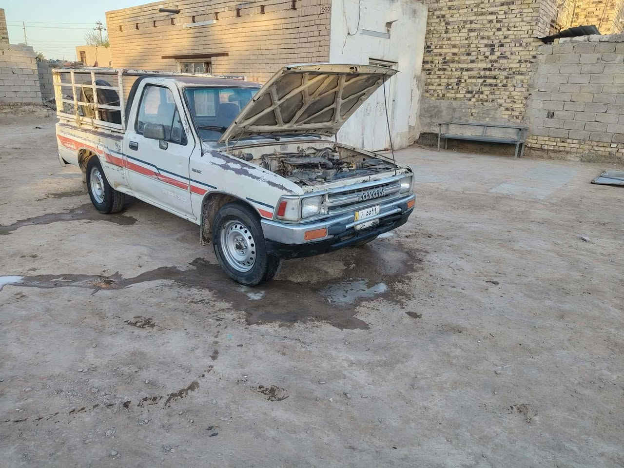 السلام عليكم.. مكلف بنشر 
بيكم تويوتا للبيع موديل 90 رقم مثنى بسمي مشروع وطني

سياره مكفولة من الضربة التبديل تخم تايرات وحداديه جديده كهربائيات كلها شغالة 

السعر 50 بيه مجال بسيط مكان سياره الديوانيه السنيه

***********
