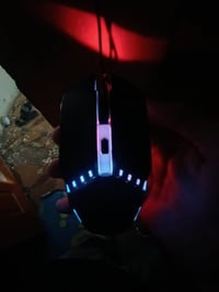 كيبورد يد واحدة • RGB • ماوس ٦ أزرار