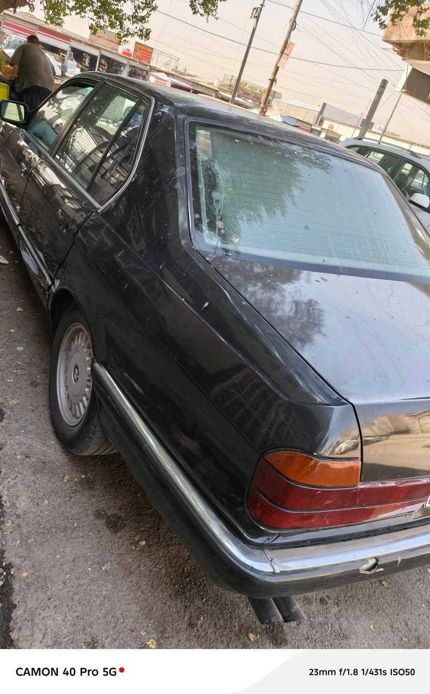 السلام عليكم من رخصة الادمن :-
BMW _735 _
_موديل 89 
_رقم بغداد جديد 
_هزه جديده
_مكان السيارة بغداد البياع مستعجل على بيعته وسعره مناسب 
شرط ترايه الاربيل .
غير متواجد  عالماسنجر والفيس

‎*********** واتساب

نص مكتوب في الصور:
- CAMON 40 Pro 5G 23mm f/1.8 1/355s ISO50
- CAMON 40 Pro 5G 23mm f/1.8 1/431s ISO50