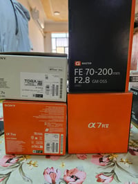 سوني a7V • عدسة 24-70 • عدسة 70-200