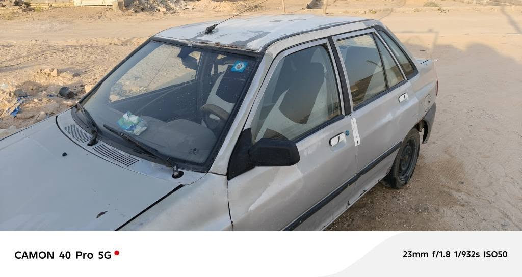 سايبا خصوصي لون فضي مكفوله من الضربه او الحادث وايضاً گير ومحرك مكفول 
محرك جديد صار سبوعين من شديته 
كير شغال وتمام أي خلل مابي 
حداديه جديده 
تايرات جدد 4 مع سبير وجگ 
كهربائيات شغاله فقط البگ لايت يحتاج گلوبات 
خياسات بيها بالچاملخ الامامي وبيها بالخلف 
رقم انگليزي بابل  مداور وين ماچان 
راعيها موجود بكربلاء بالحر  
تبريد يحتاج فقط كمبرسر وغاز 
تدفئه شغاله فول 

السعر 30  ورقه  
وعليها غرامات 400 الف يوگعن من السعر 

للتواصل *********** كربلاء, العراق
