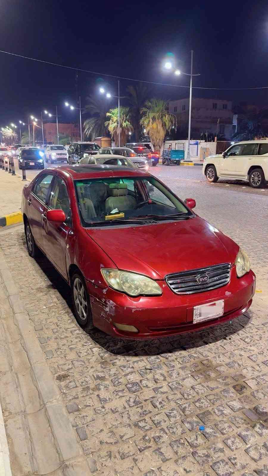 سياره للبيع BYD F3 محور مكينه وكير كورلا ياباني 1800cc
الموديل 2010 فول 
فتحه سقف 
تحكم مرايات 
حساس بك
شاشه
سستم سماعات جديد 
رقمها بصره سنويه منتهيه راعيها موجود تحويل اشوكت ميعجبك 
حداديه سدر جديده والخلفيه 75%
السعر 37 وبيها مجال 
الرقم ***********
