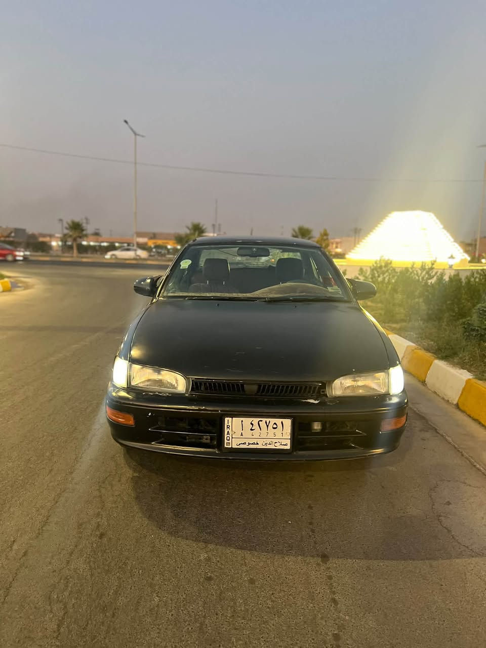 كورلا 1994 
لون رصاصي غير محدد 
محرك + كير + ضفيره جديده مجمع كامل 
دشبول + مشط يسرا بلاد كلشي بيها مبدل بلادي 
تايرات جدد 
صدر امامي + خلفي جديد 
تبريد ثلج ❄️ 
تدفئه شغاله 🔥
تحكم سنتر لك ابواب + جنطه 
لايت زنون 
ترايها للبصرة 
سياره بسمي تريد تحويل تريد وكاله 
مكانها تكريت
للتفاصيل اكثر التواصل ع خاص 
او الاتصال ***********
