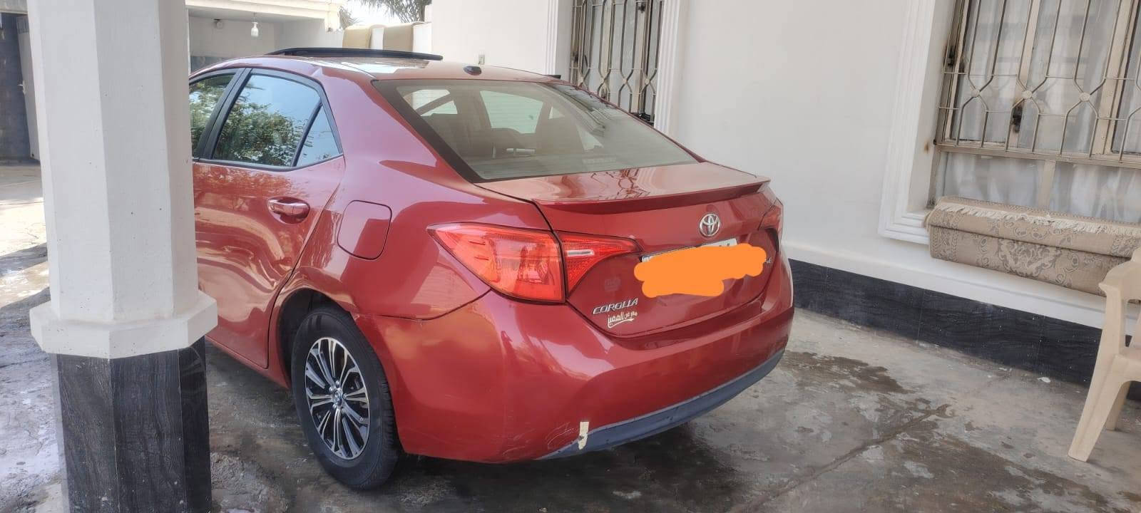 السلام عليكم للبيع كورلا موديل 2019xse فول مواصفات محرك 1800 كير محرك مكفولات صدر جديد تخم تاير جديد الحادث موضح بل منشور ماشيه 100 رقم بغداد تحويل ثاني يوم السعر 125 وبيه مجال مكان السياره فلوجه رقم الهاتف ***********
