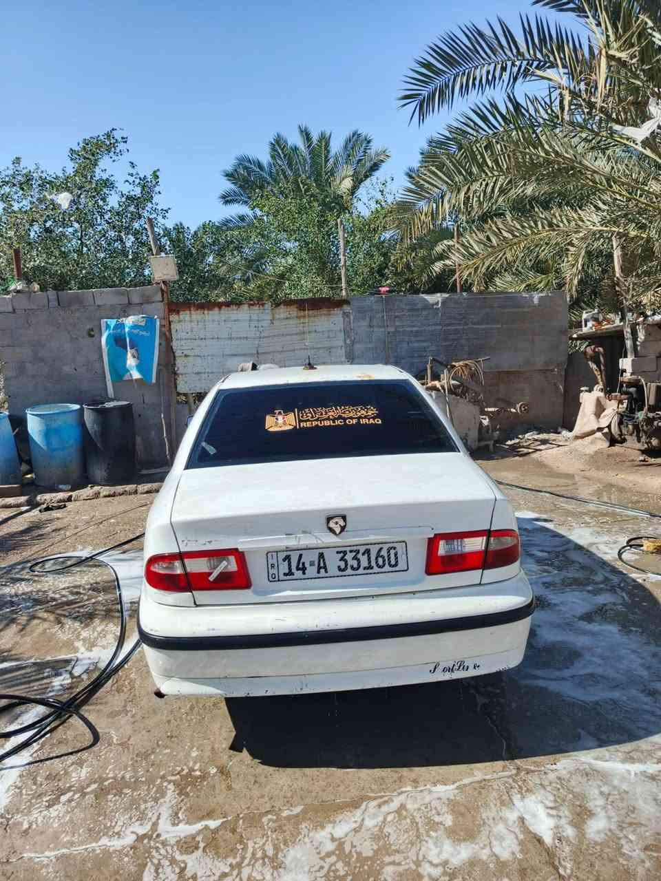 سمند 2012 محورة كير ومحرك كورلا
سنوية 2026 انتهت بشهر 7
تبريد شغال انه فاصله 
حدادية جديدة 
تخم تايرات بالجيس 
كير ومحرك نظيفات 
مكاني بصرة سعرها 35 بيها مجال بسيط للشراي 
رقمي ***********
