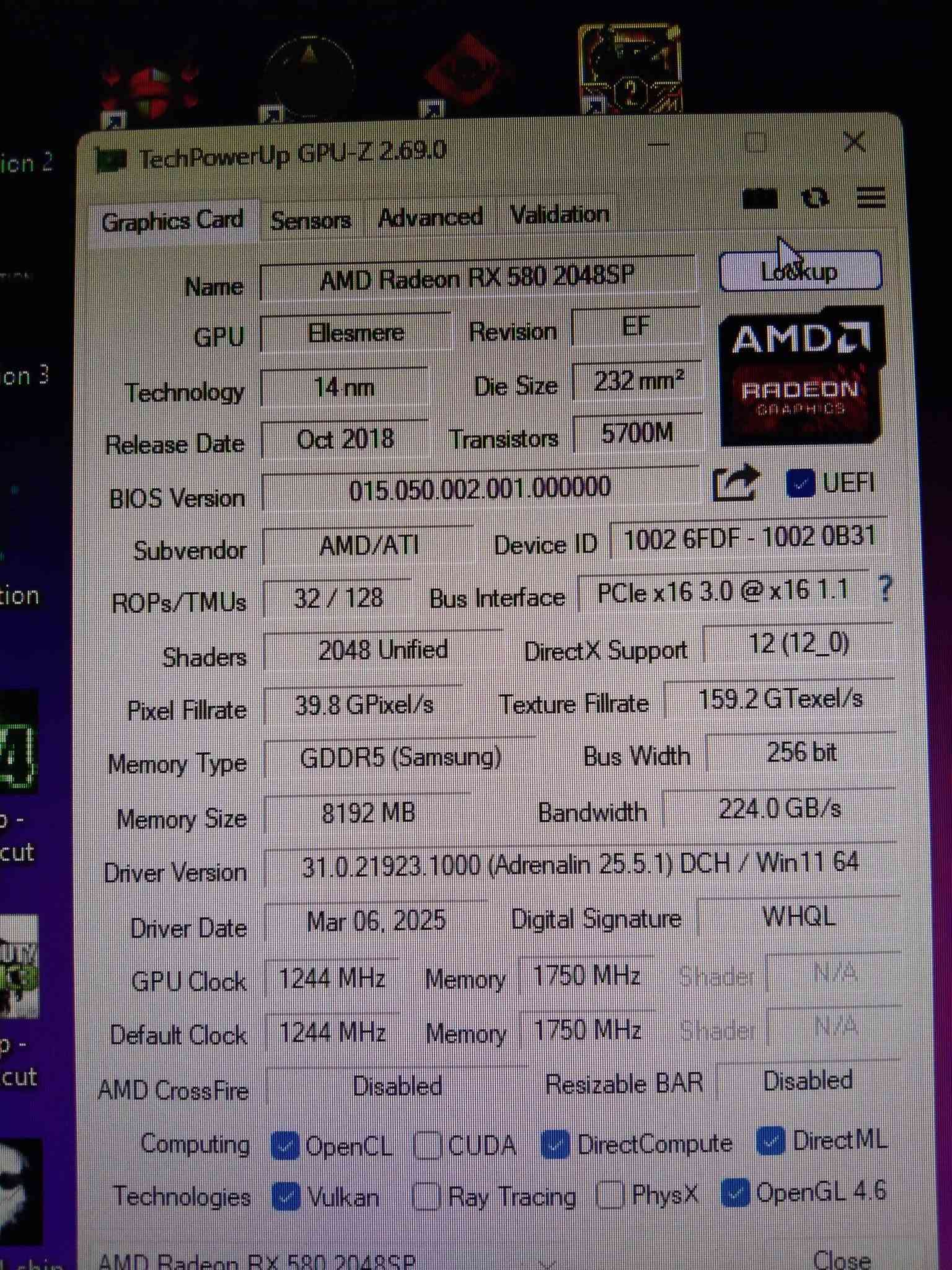 كور i7-4790 • كرت RX580 8GB • رام 32جيجا