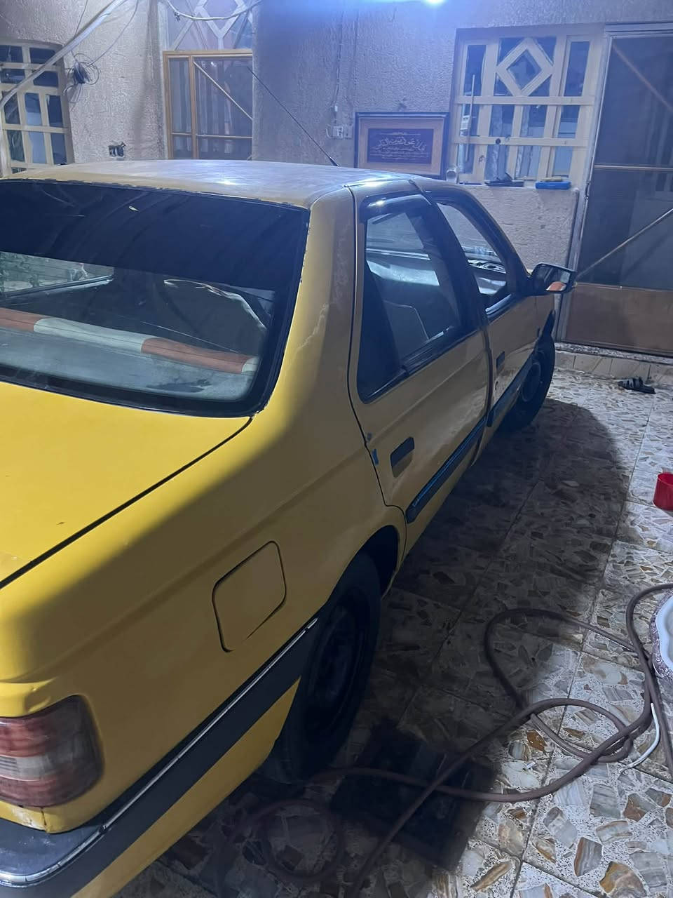 بيجو 405
مديل 14
سياره ماعليها غرامات هيئه شكد عليها من السعر يطيح سياره حلوه حداديه مكينه كير تبريد مابيها  مال ع باب الله سعرها 23
رقم***********
