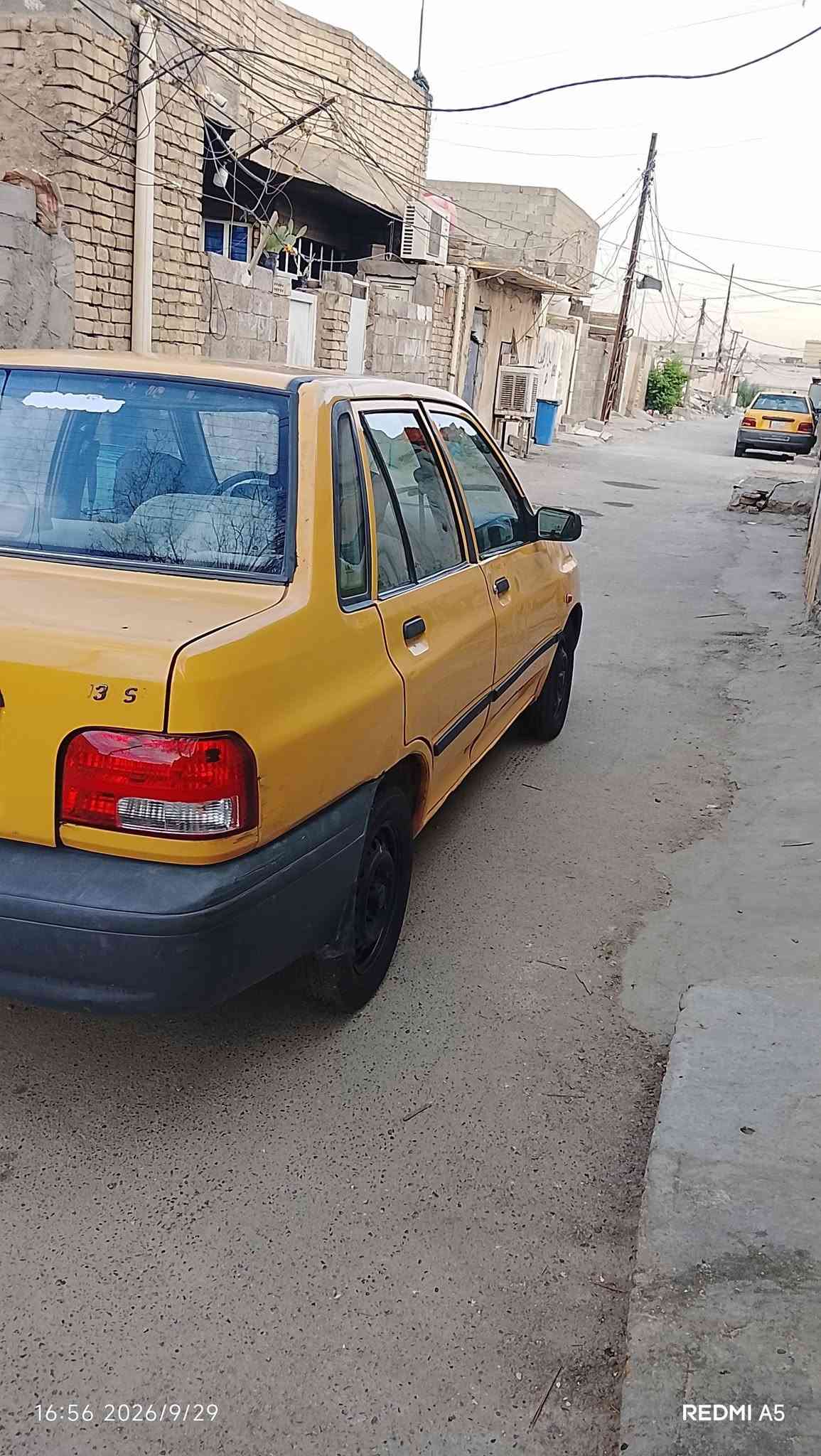 سايبا 2012بغداد سنوية ل28 صاحبها قافل تلفونة  مستمسكاتة عندي مكينه وكير مكفولات حدادية وتخم تاير جدد كهربائيات كلها شغالة سيارة بلادية وجاهزة ب14 مكاني بغداد البلديات***********

نص مكتوب في الصور:
- 16:52 2026/9/29 REDMI A5
- 16:51 2026/9/29 REDMI A5
- 16:58 2026/9/29 REDMI A5
- 16:57 2026/9/29 REDMI A5
- 16:56 2026/9/29 REDMI A5
- 16:56 2026/9/29
- REDMI A5
- 13 S
- 16:52 2026/9/29
- 16:51 2026/9/29