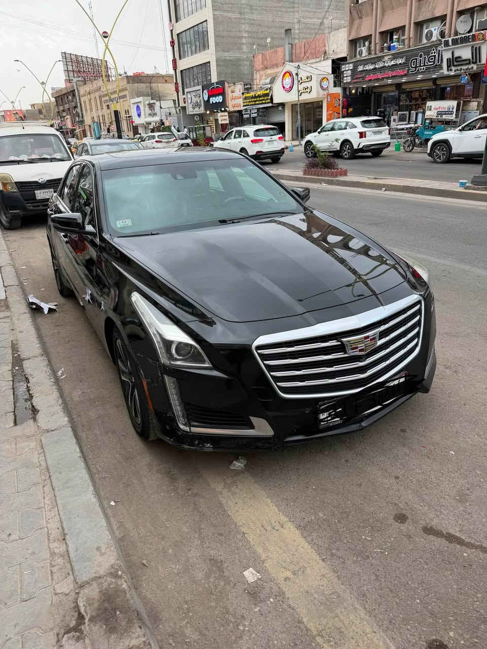 كاديلاك CTS 18  لون اسود بغداد مكاني بغداد باأسمي ماشيه 157 km
محرك 3600 المرغوب تفول عادي ومحسن  فول موصفات بانوراما
بصمة 
+ تشغيل عن بعد رادار امامي 
نقاط عمياء
شاشة كبيرة 
+ كاميرا 
حساسات خلفية
 تدفئة تبريد بالكشنات
كشنات كهرباء 
مري قلاب
تحكمات لمس 
التحكم بايعازات السيارة عن طريق اللمس ويل BBS
بردات بلاديه 
تايرات جدد
حداديه جديده 
حادثه خلفي فوك قبق البانزين وجاملغ خلفي تصليحه مو جيد لازم ينعاد وبيه نقص عقل الكامره الخلفي محترك فقط عقل سعره 100$ موجود 
عارضه ب150 وبيه مجال بسيط
***********
