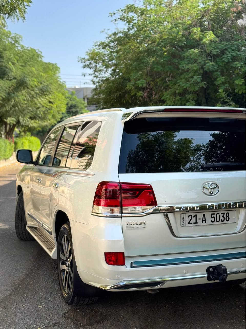 land cruiser  2017 🤍
قەپات مواسە فات«WHITE EDITION»سەیارەکە نمونەیە لەجوانیە .
حاسەی پاشوو پێش…کوشن جلد بەبی تێک چونو دراوی…کووشن کارەبا…٣شاشە…شاشە گەوەرە…تەبرید مەرکەزی…ئاوێنەشەفت… شەخاڵ..بەسمە..سلایت.. سەیارەکە ١٤٢km ڕۆشتوە ڕۆشتنی حەقیقی.. سەنەوی. هەزە.. تازەیە بەسەرنە چوە..سەیارەکە ساردێکی بچوکی هەیە بەقەدد پانی دوو پەنجە………..٤٥٠$ گەڵاو مەجالێ کی کەم..

واتسئاپ..*********** كالار, السليمانية
