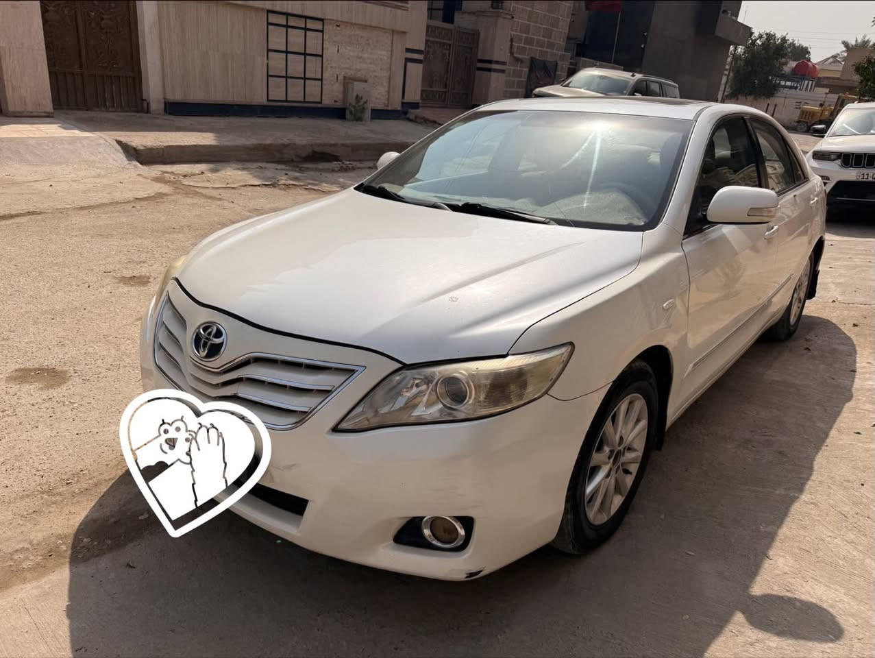 كامري 2010 خليجي glx
فول مواصفات 
لون ابيض صدفي
سلايد وبردة وحساسات كشن كهرباء 
محرك 2.4

ضررها مرفق بلسونر بلتعليقات
السعر 105 ورقة
***********
