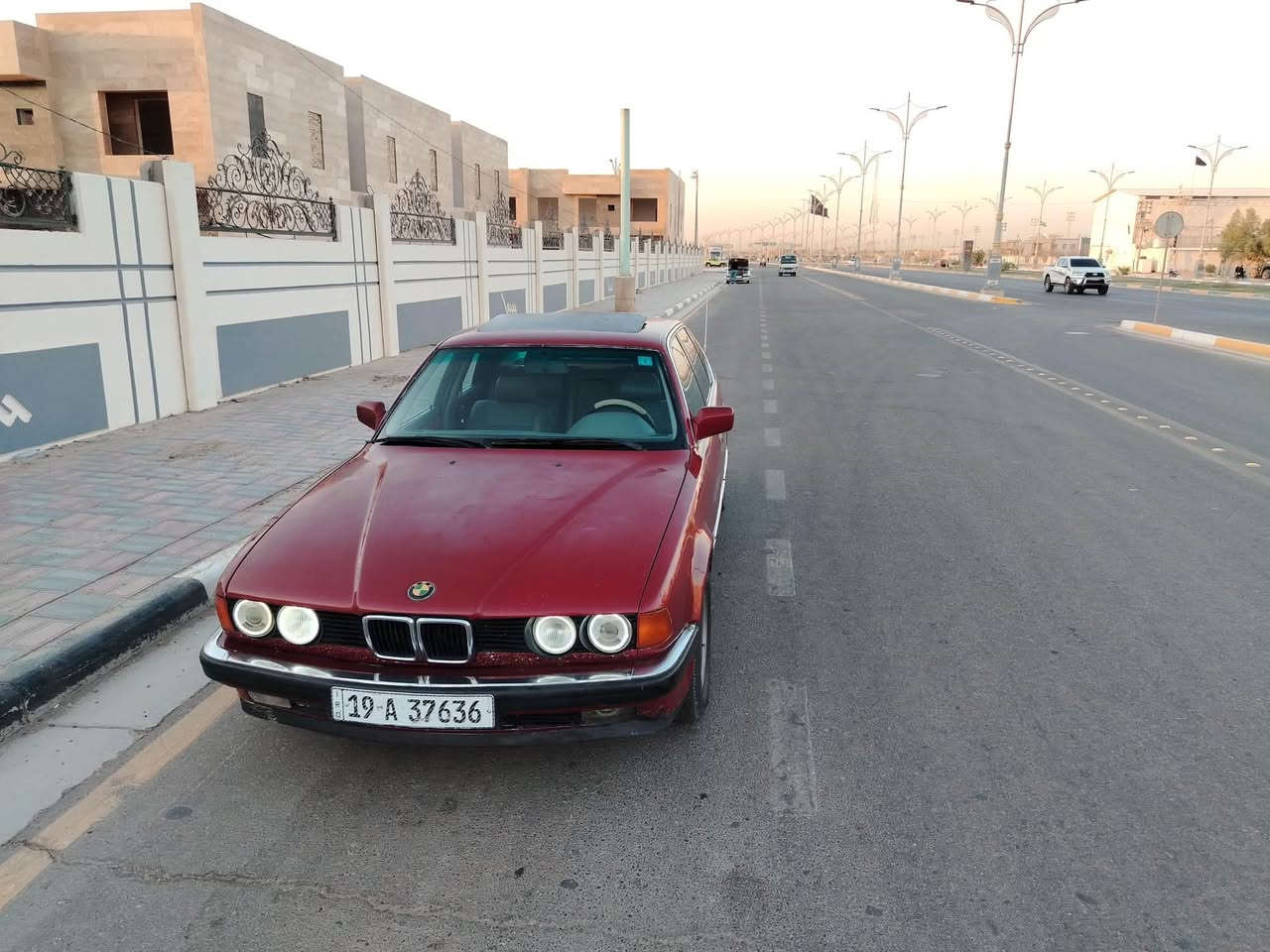 السلام عليكم أحبتي الكرام
للبيع بي ام 735موديل 1991 رقم كربلاء انكليزي تحويل مباشر سنويه وملسق هزه جدد مكينه 6 اسلنر
سياره مكفوله من ظربه قويه وكص وعيب شرعي بيها مكانات صبغ فقط اثر جراد سياره عليها ادامه كامله مكينه كير مكفولات حداديه جديده توهي مشدوده تخم تاير جديد تبريد ثلج منظومه لايت زنون جديده كهربائيات كلها شغاله سياره حلوه وكامله مال جناي
السعر 55 وقابل للتفاوض العنوان كربلاء المقدسه للاستفسار *********** 
***********
