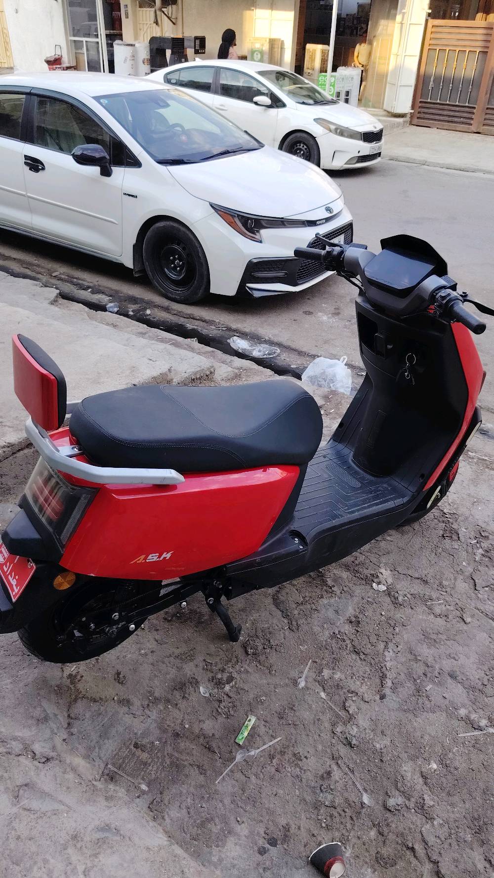 دراجه شحن محتاجه حساس ملف فقط 
بسعر 450