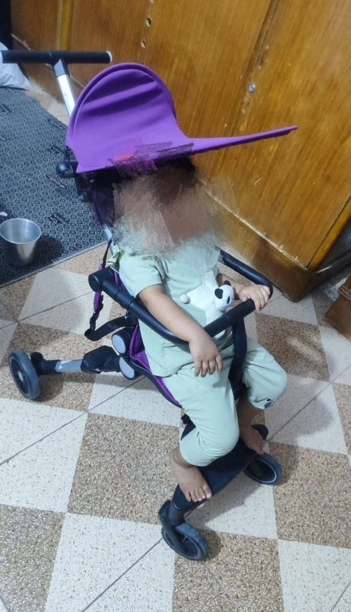 سلام عليكم عربانه مال طفال البيع جديده بيه هواي تحكمات حلوه وقويه مامسخدمه رايديه 40الف *********** مكاني نجف حي الجامعه
