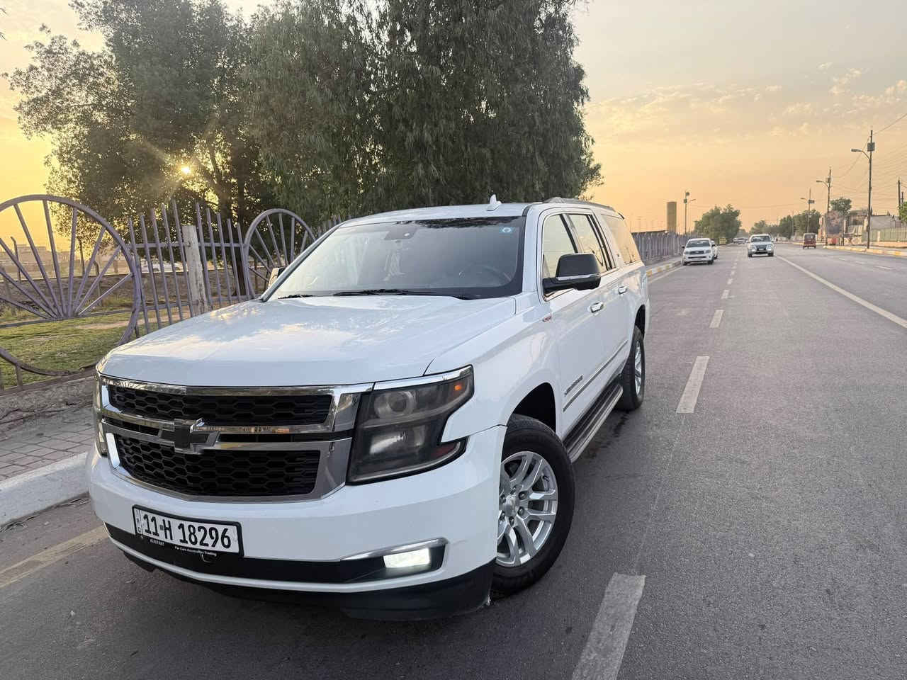 تاهو طويلة 18 رقم بغداد 
سعر 188 سيارة صبغ عام حادث امريكا بدون تبديل اي قطعة بجم كبس دواخل لغود شواصي مكفولة   السيارة جاهزة وجديدة مكينة كير وضع الشركة حدادية تخم تاير تبريد  LTمواصفاته معروفه وعليه ادامة كاملة   ماشيه 100م مكانه بغداد الامين ***********

