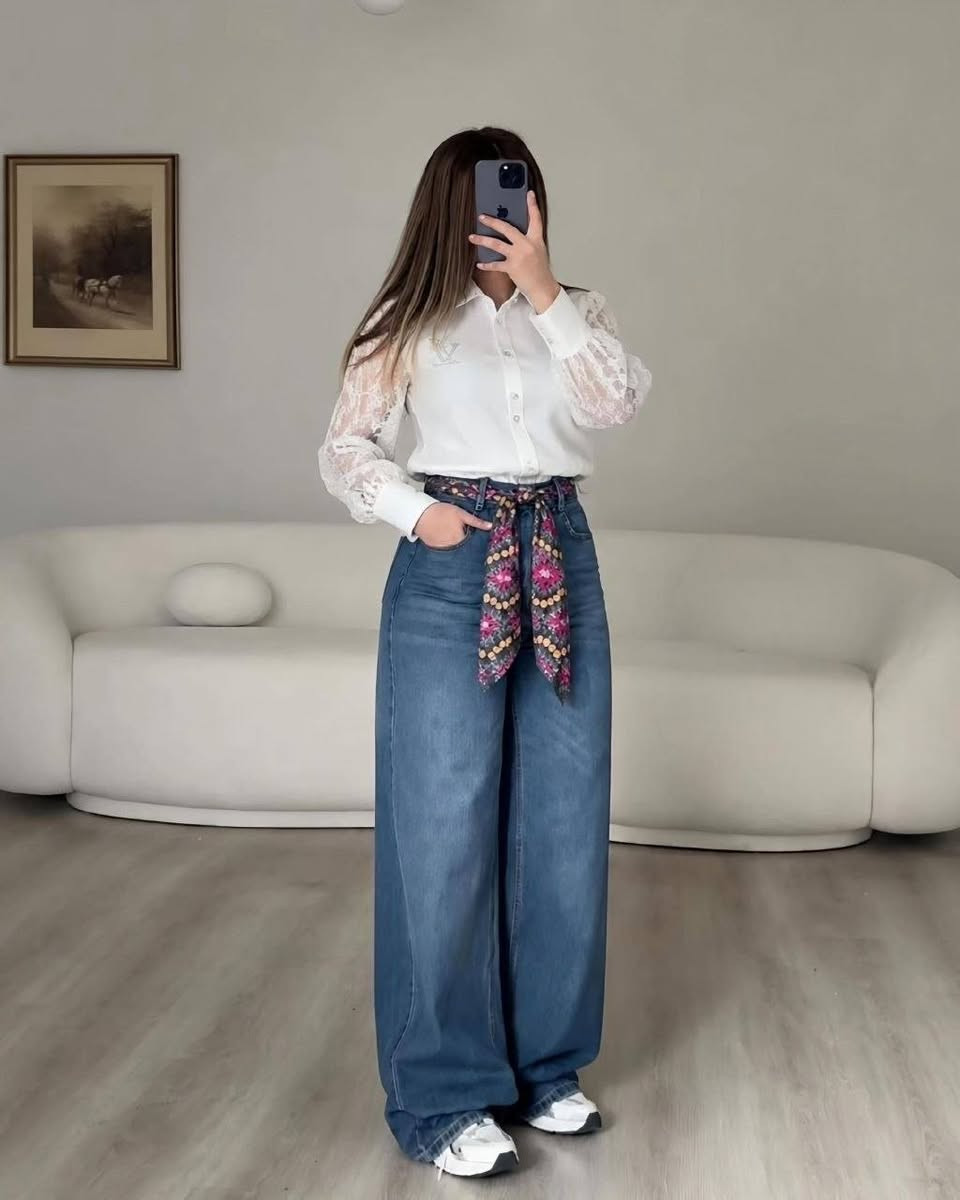 لاحجز واتساب ***********
بنطلون جينز❤‍🩹
38-40-42-44-46-48
توصيل جميع محافظات العراق 🚙
