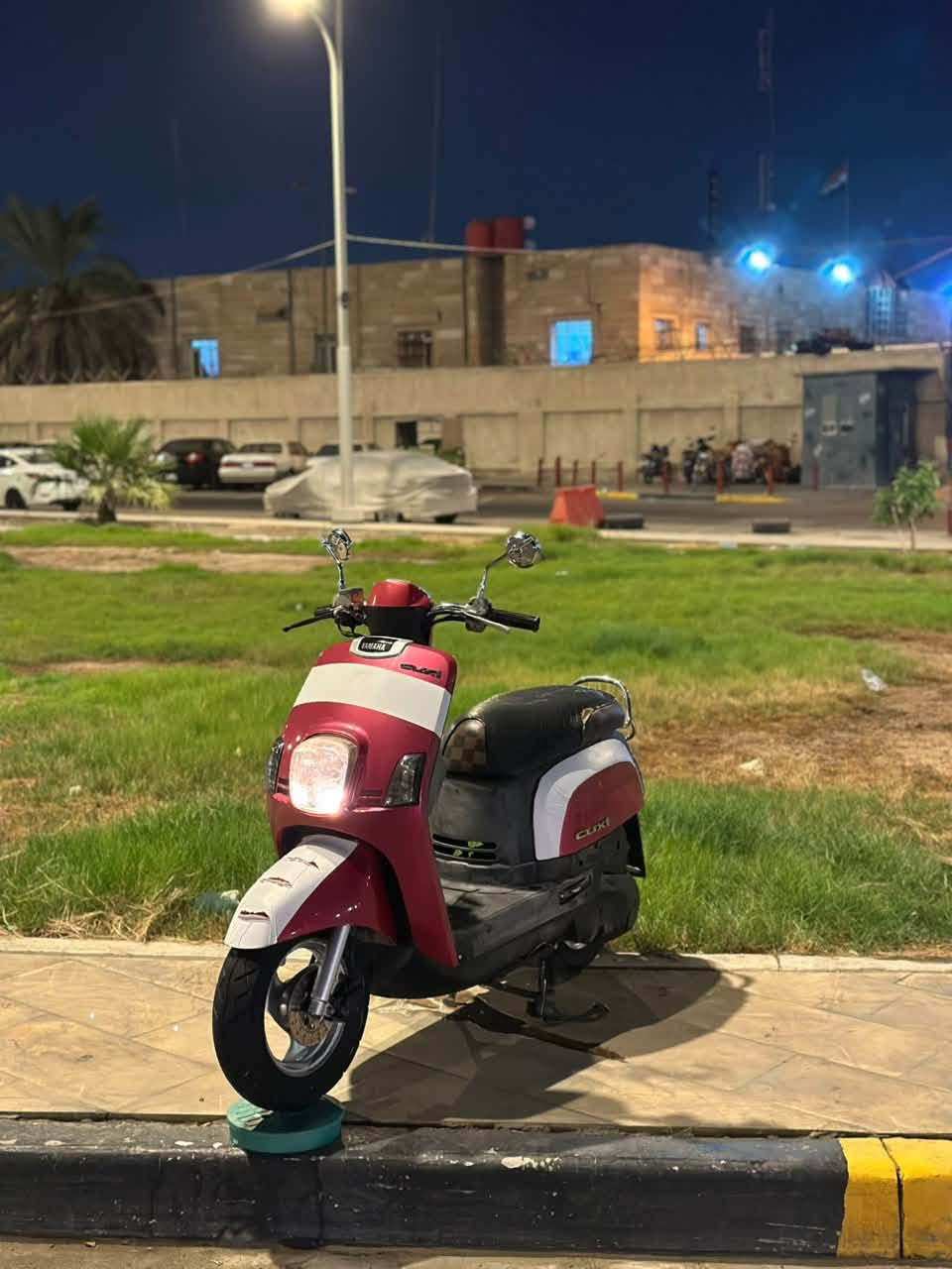 سلام عليكم دراجه بوليس نوزل كفاله عامه كفرات ختم واحد كهربايات كله شغاله شاير يمنه يسره كلوب عالي ناصي مشي ونعومه سعر 1050وبيه مجال قليل العنوان الامن داخلي شارع قائد رقم ***********
