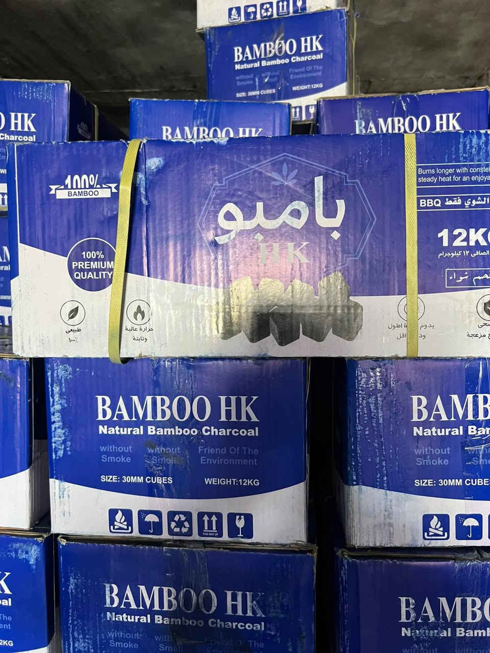 💥 فحم "جانبو مابيو" – الجودة العالية والاشتعال الذي يدوم! 💥
إذا كنت تبحث عن أفضل جودة فحم للأراجيل (الناركيلة) والاستخدام المنزلي، فحم جانبو مابيو هو الخيار المثالي لك!
⭐ مميزات المنتج:
 نوعية ممتازة: متوفر  لتلبية جميع احتياجاتك.
 اشتعال طويل: يضمن لك جلسات طويلة تدوم لأكثر من 90 دقيقة متواصلة.
 نكهة أصلية: لا يؤثر إطلاقاً على طعم الناركيلة، ويحافظ على النكهة التي تحبها.
 نظافة فائقة: رماد قليل جداً لتجربة أنظف وأسهل.

  الكرتونة (12 كغم): 
 
📲 للطلب ، اتصل بنا الآن على:
📞 ***********
