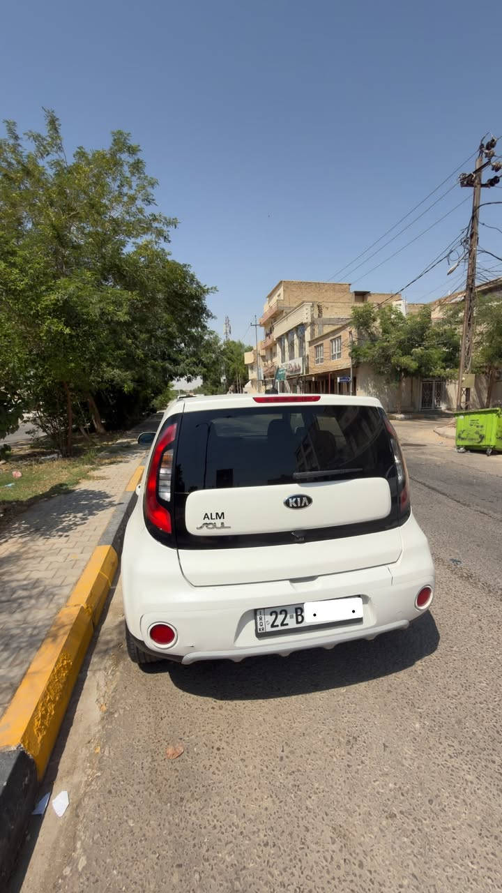 (كيا سول) للبيع 🚗✨
 الموديل: 2019
 اللون: أبيض
 المحرك: 1.6L
 المسافة المقطوعة (المكفول/العداد): 86,032 ميل (موضح بالعداد)
 الرقم: أربيل  
المواصفات والتفاصيل:
 محرك بحالة ممتازة وجاهز للفحص
 داخلية السيارة نظيفة جداً بحالة الشريكة (مقاعد قماش باللون الأسود/الرمادي)
 شاشة تحكم مع تحكم شفرات/تحكم مقود (Steering Controls)
 تبريد وتدفئة شغالين 100%
 مساحة الصندوق الخلفي واسعه وعملية 
السعر: (10,000$)
للتواصل والاستفسار: ***********
