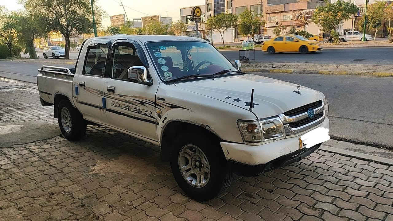 سلام عليكم عندي سياره بيكب دير موديل 2008 كير محرك اكسن شرط تايرات جديد باتري جديد سياره باسمنه مداور ثاني يوم والگشر كدام العين مكاني كركوك الرقم ***********
