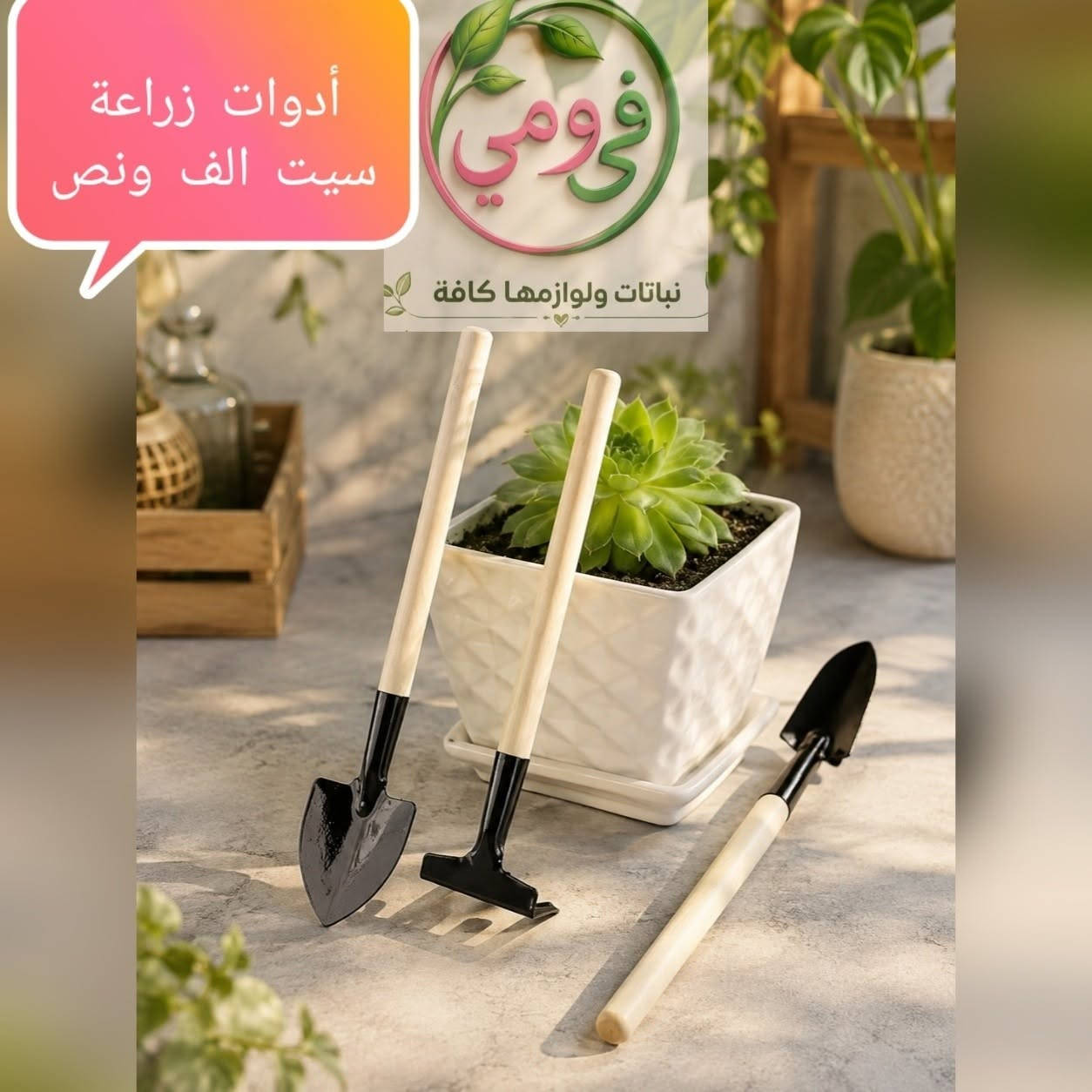 📍 العنوان: الكرادة – تقاطع سبع قصور، مقابل مرطبات جوز وموز 🍨
🚚 التوصيل إلى جميع محافظات العراق 🇮🇶
🛵 توصيل مجاني داخل الكرادة والجادرية.

📞 للطلب والاستفسار: ***********
