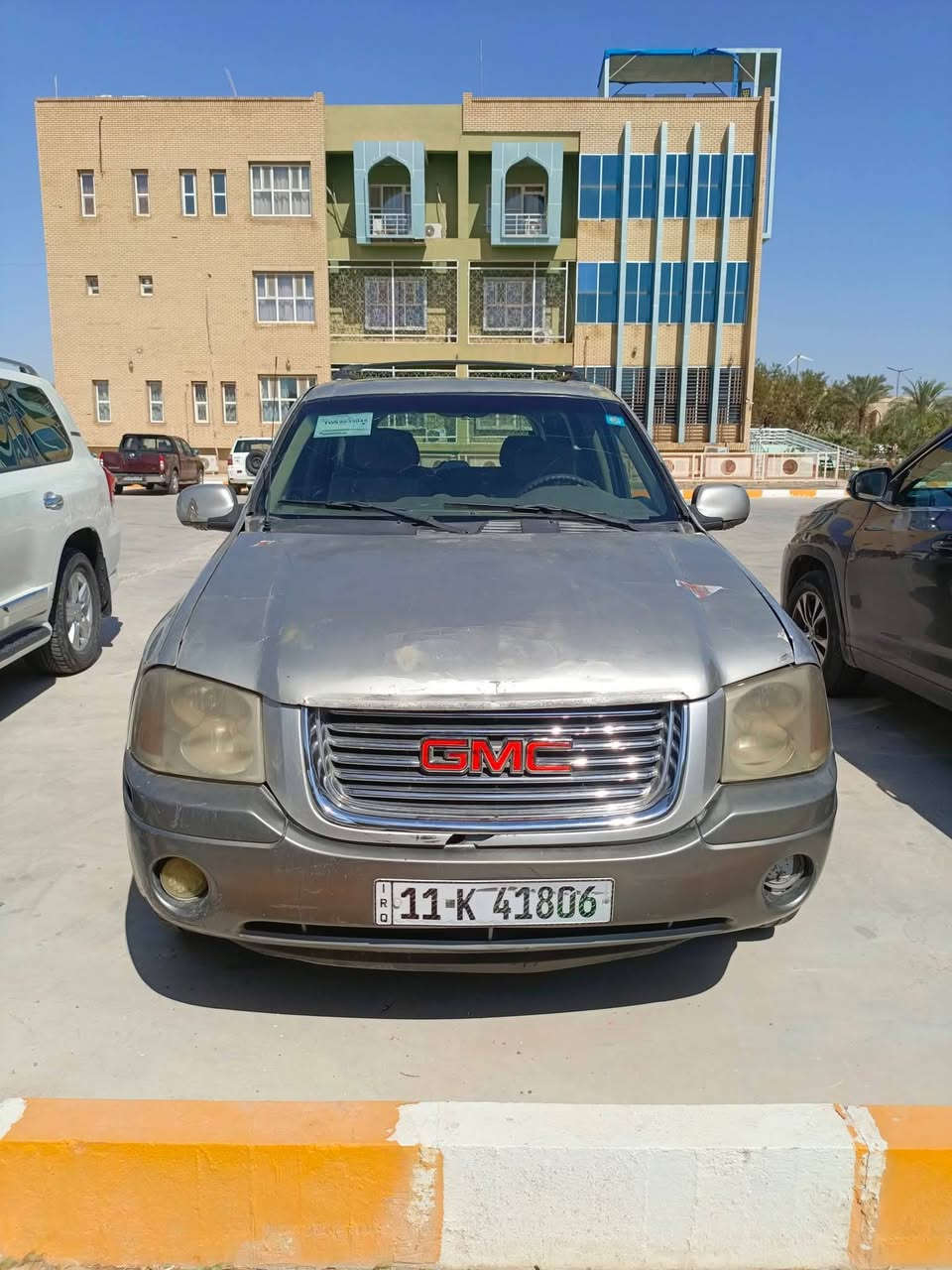 السلام عليكم ورحمه الله وبركاته البيع سياره جي ام سي انفوي موديل 2002 سياره جهازه تخم تاير تبريد شغال قطعتين صدر كامل فقط بخار من قبق سياره السعر 52ورقة وبيه مجال العنوان بغداد المشتل قرب شارع المطبك رقم الهاتف *********** ملاحظه بيه صبغ بيه معجون القماره مكفولة تكم مكفولة
