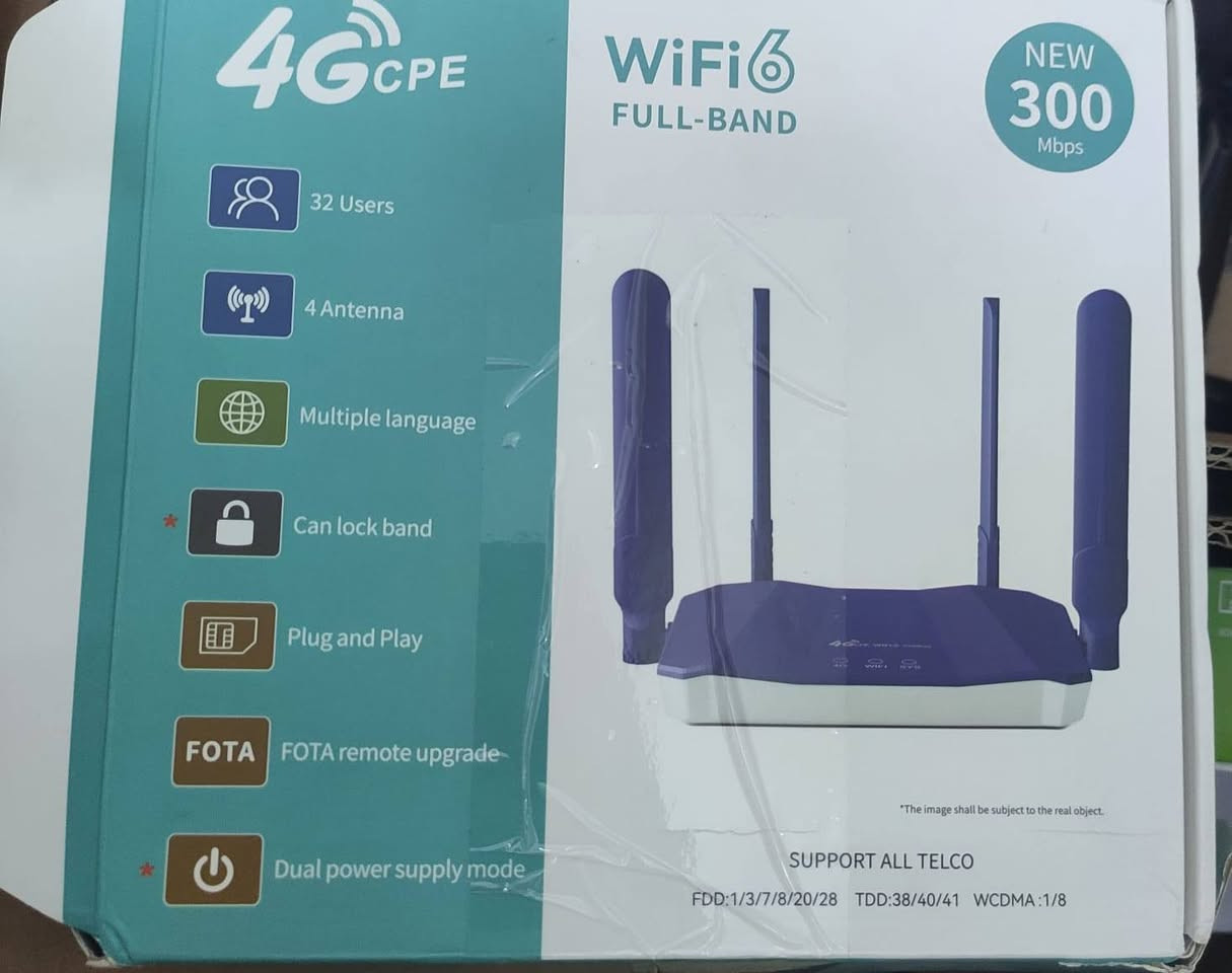 راوترات 4G جوكر على كل الشركات جديد غير مستخدم
للتواصل واتساب ***********

