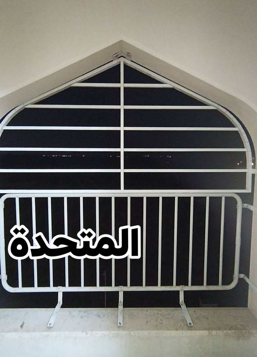 أبواب حديد • حمايات شبابيك • مجمع بسماية
