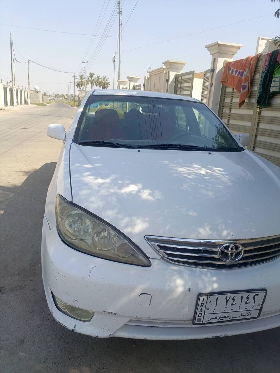 كامري2003 وارد امريكي مكفوله بس الجاملغ الخلفي بي رش كلير محرك 6 كير ومحرك وصدر وتخم تاير كله جريد وتبريد ثلج كل نقص مابيها سعره95 العنوان الرمادي الستفار***********/***********
