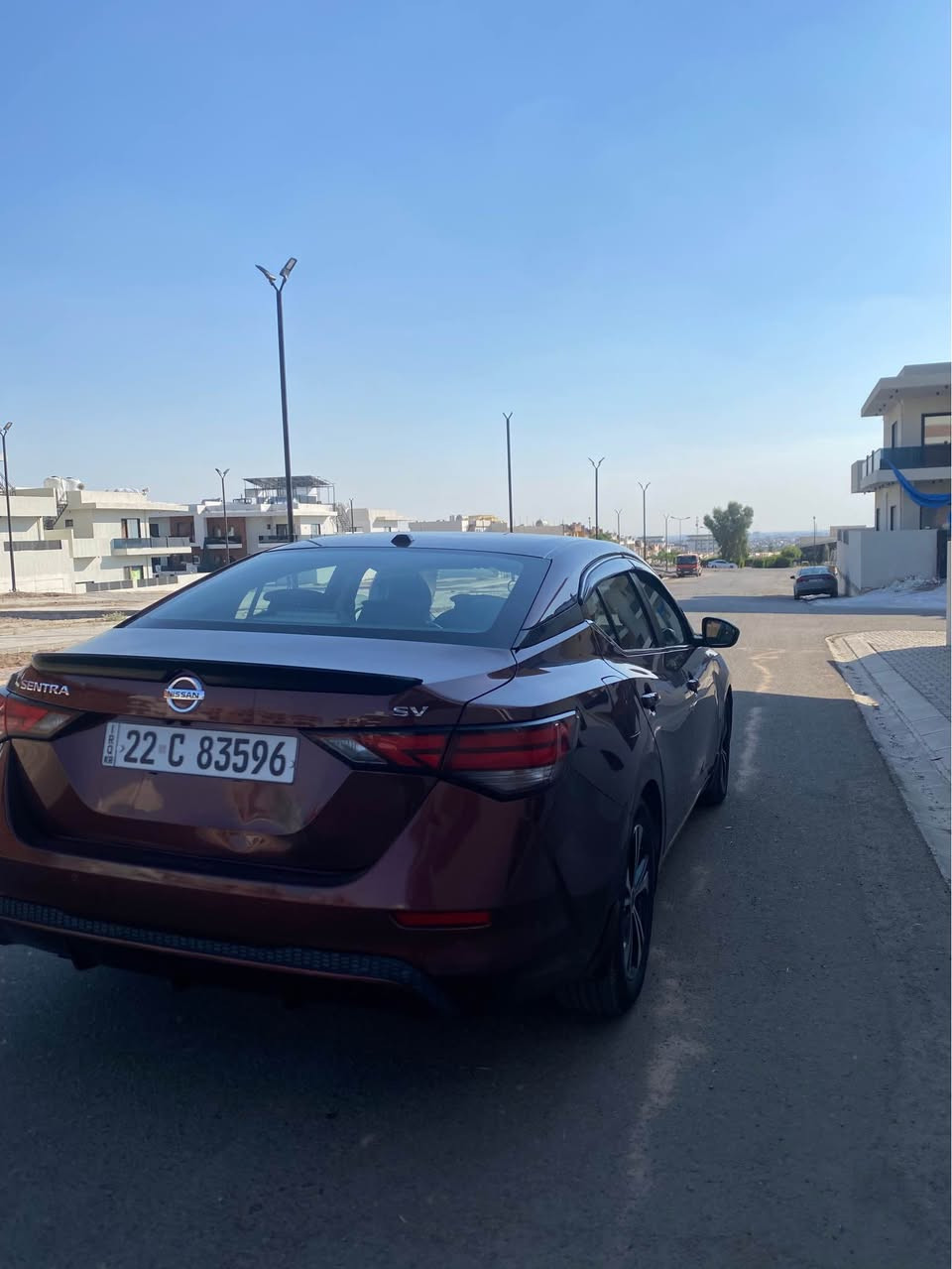 نيسان سنترا موديل ٢٠٢١ SV مواصفات بةصمة و شغال و رادار و تثبيت سرعة و بعد مواصفات رقم اربيل حادثه بدون دواخل قطعة جاملغ ويا ربع بونيت 
سيارة جاهزة كامل صدر و تايرات و باتري يومين مبدله بدون زحمة بس الشراي يخابر سعره ١٢٠ و بيه مجال للطيبين *********** Singapore
