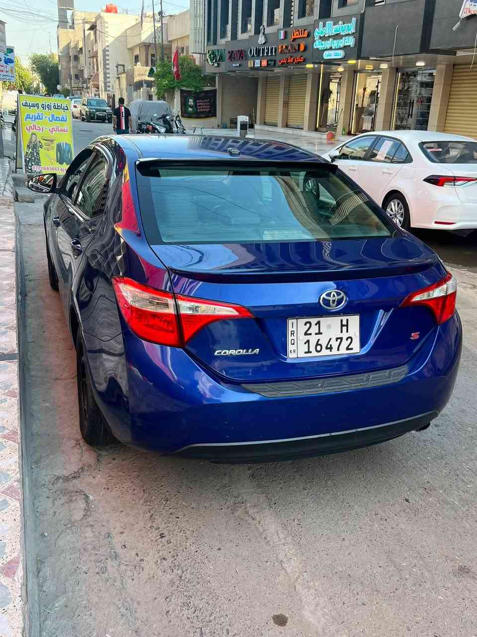 اسلام وعليكم من رخصه الادمن
كورلا موديل 15 فئه S ماشيه ١٣٧ ميل 
كير مكينه تبريد خير من الله صدر نص عمر
مكان السياره كراده ساحه كهرمانه بصف دجاج كهرمانه 
السعر المطلوب ١١٠ وبيهه مجال حك الجيه رقم الهاتف ***********
