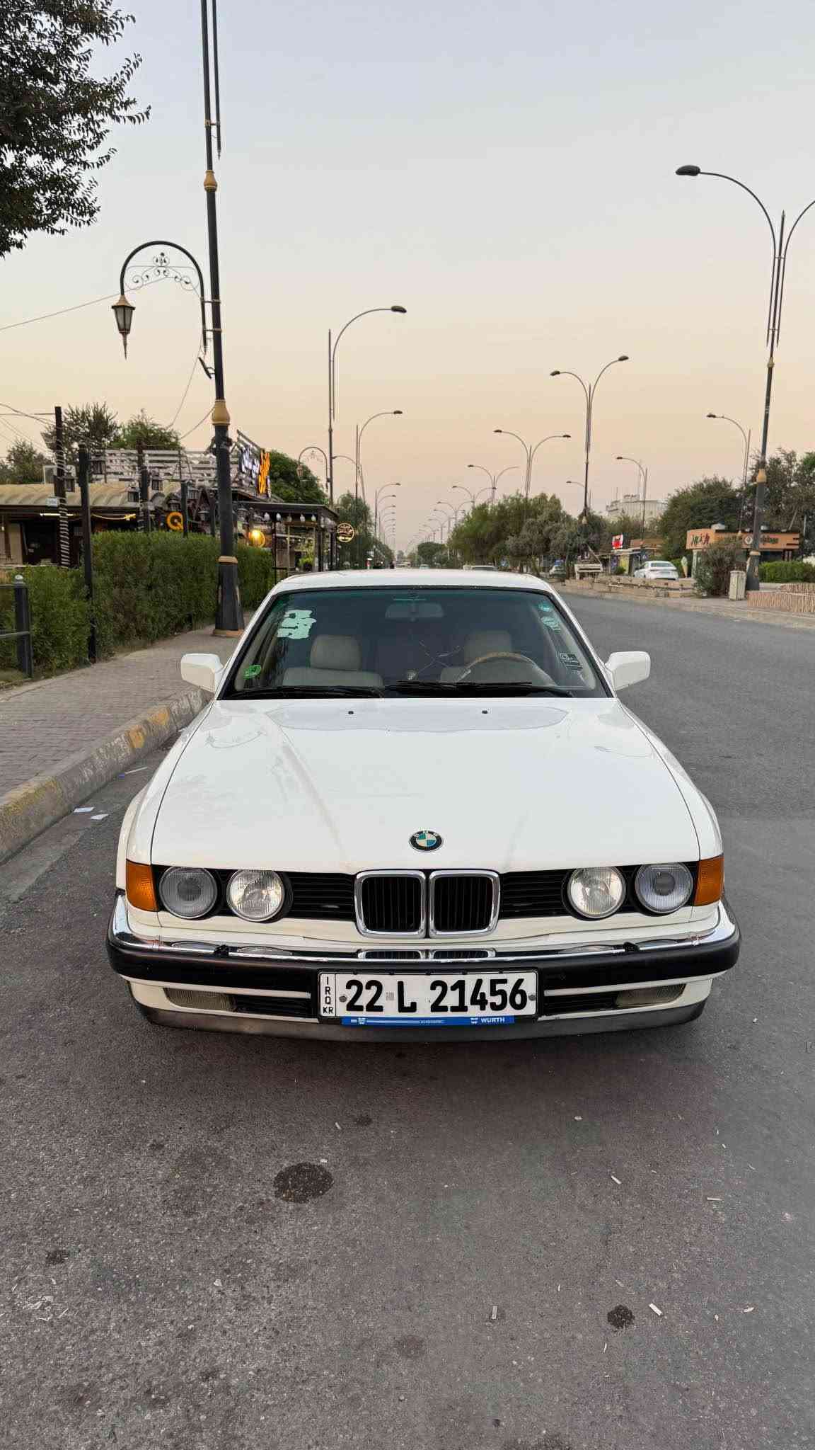 bmw 730 1991 محرك فل كير تبريد شرط سنوية جديدة بطاقة بانزين صبغ جمالية بدون ضربة 
*********** للبيع او مراوس كركوك, العراق
