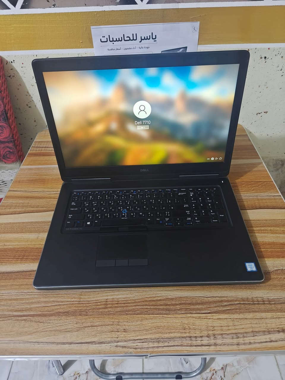 🔥 عرض خاص من ياسر للحاسبات | آخر قطعة متوفرة 

💻 Dell Precision 7710 – الجيل السادس

🎮 يحتوي على كرت شاشة خارجي 4GB
متوفر اخر القطع عرض خاص حتى نهاية العدد 
💰 السعر: 400 ألف  سعر نهائي 

✨ مستخدم أوروبي نظيف 

📌 المواصفات:

🔹 الموديل: Dell Precision 7710 الجيل السادس
🔹 المعالج: Intel Core i7-6820HQ 6th Gen
🔹 الرام: RAM 16GB DDR4
🔹 التخزين: SSD M.2.256GB
🔹 كرت شاشة خارجي: nvidia quadro M2200 4GB
🔹كرت شاشة الداخلي Intel HD Graphics 520 
🔹 الشاشة: 17.3 إنج 
🔹 نظام التشغيل: Windows 10 Pro الاصلي

✨ المميزات:

✔️ كرت شاشة احترافي منفصل 4GB
✔️ أداء ممتاز للتصميم والمونتاج
✔️ مناسب لبرامج الهندسة والرسم الهندسي
✔️ تشغيل Photoshop وIllustrator وPremiere Pro
✔️ مناسب لـ AutoCAD و3ds Max وSolidWorks
✔️ شاشة كبيرة 17.3 إنج مريحة للعمل
✔️ هيكل متين مخصص للأعمال الاحترافية

🔌 منافذ الجهاز:
🔹 Thunderbolt 3 (USB-C)
🔹 4 × USB 3.0
🔹 HDMI
🔹 Mini DisplayPort

🔹 منفذ شبكة LAN (RJ-45)
🔹 قارئ SD Card
🔹 منفذ سماعة وميكروفون 3.5mm
🔹 منفذ الشاحن الأصلي
🎯 مناسب لـ:
✔️ طلاب الهندسة
✔️ برامج التصميم والجرافيك
✔️ Photoshop وIllustrator
✔️ Premiere Pro
✔️ AutoCAD وSolidWorks وRevit
✔️ البرمجة والعمل المكتبي
✔️ التصفح والدراسة والاستخدام اليومي

🎁 الملحقات:

✔️ شاحن أصلي

🛡️ ضمان 7 أيام استبدال في حالة وجود أي خلل

🚚 يوجد توصيل لكل العراق

📱 واتساب: ***********
📞 اتصال: ***********
