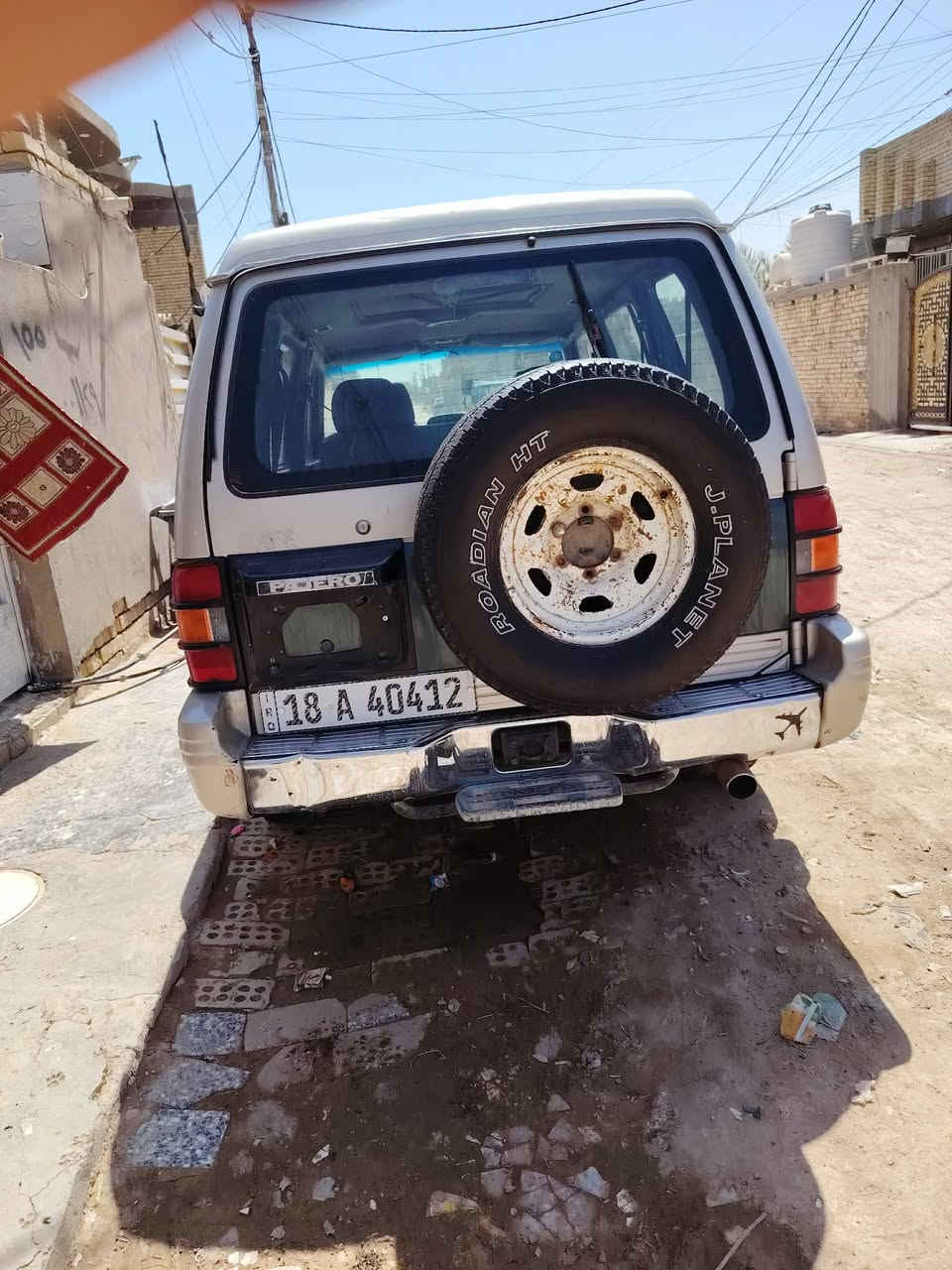 باجيرو موديل 98 رقم بابل الجديد مكان بغداد حي النصر السياره بلادا اي تحوير ما بيها سياره التبريد مو شغال‏‪***********‬‏مراوس خصوص عادي
