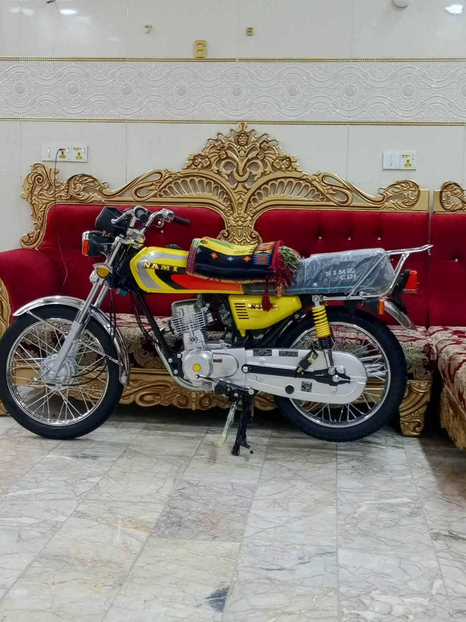 سلام عليكم نامه متياز مديل ٢٦ صارلها شهر من طالعه الدراجه جديده بمعنه الكلمه كهربائيات ملها شغالا المركً ناعم. مكاني كربلاء  الحولي امروس ب سكنس جبلي او بوليس التواصل خاص او ***********

