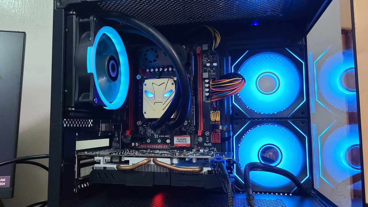 تجميعة • Xeon E5-2680V4 • RX 580 8GB