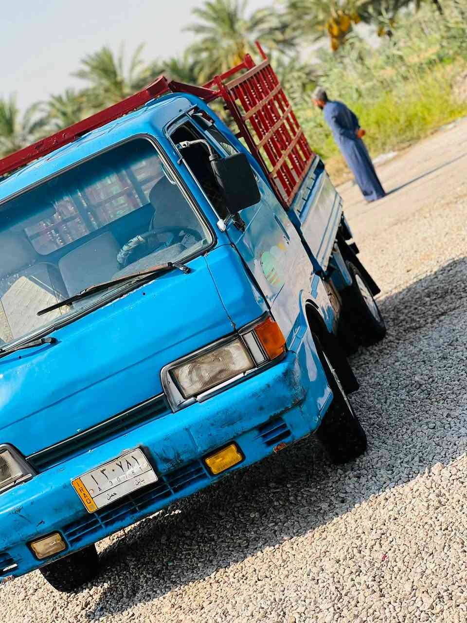 كيا حمل للبيع موديل 1994رقم بابل انلكيزي مكفوله كير واكسن وشاصي سياره جاهزه تخم تاير جديدحداديه جديده سنويه لل2027 تحويل ثاني يوم لاستفسار لاتصال ***********/***********
