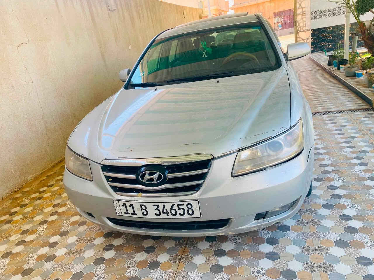 سوناتا 2006 خليجي V6 محرك 3300 السياره بيه صبغ 3 قطع فقط بنيد وجاملغات الاماميه اثنين اثر جراد السعر 95 وبيه مجال مكان السياره صلاح الدين قضاء بلد الرقم ***********
