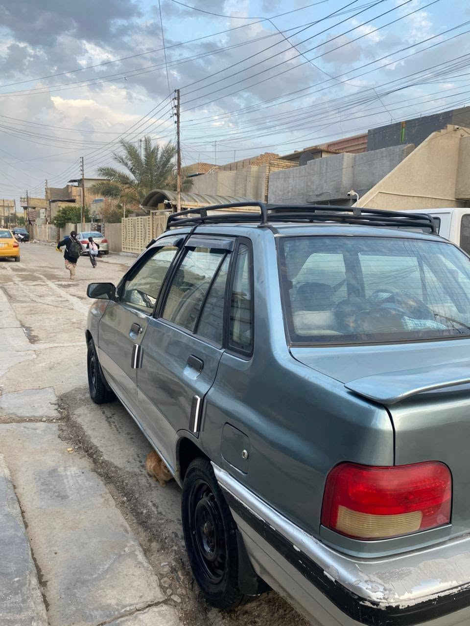 سلام عليكم برايد موديل 93 سياره ما بيه اي نقص متصرف عليه ربع رقم بغداد مصفرا غرامات سنويه جديده رقام نكليزي كير ومحرك مكفولات سياره بدون ضربه بس صبغ أثر جراد وصبغته خير من الله تخم تاير جديد صدر مامي خلفي جديد مشط سترين جديد كامله سياره من كلشي ابيع مستعجل تصل بل رقم ودلل *********** مكاني بغداد شهدا البياع

