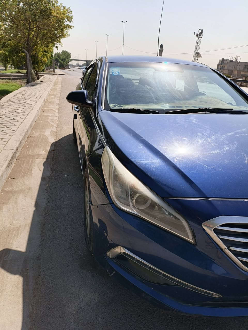 السلام عليكم
سوناتا للبيع موديل 2015
 رقم الدولي الجديد
 حادثها خفيف جدا هلال الجاملغ الخلفي مع رش الباب
 صدر جديد تبريد تايرات باتري
 مكينه مجفته
 جديد السعر 108
للاتصال بالرقم ***********
