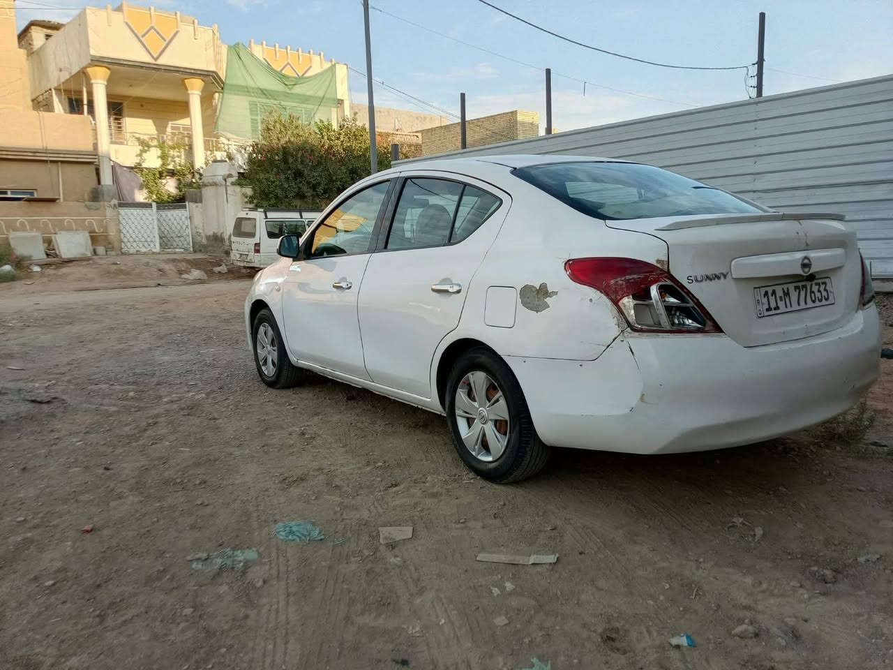 للبيع نيسان سني هندي موديل 2013
بأسمي رقم بغداد دولي 
سنوية جديدة لسنة 2031 هزه جديده 
المكينة في حالة جيدة گير اوتوماتيك جيد جدا 
تبريد شغال بيها 3 قطع صبغ 
السعر المطلوب 77 ورقة وبيها مجال للطيبين 
مكاني بغداد 
ابو محمد 
رقم الهاتف / ***********
