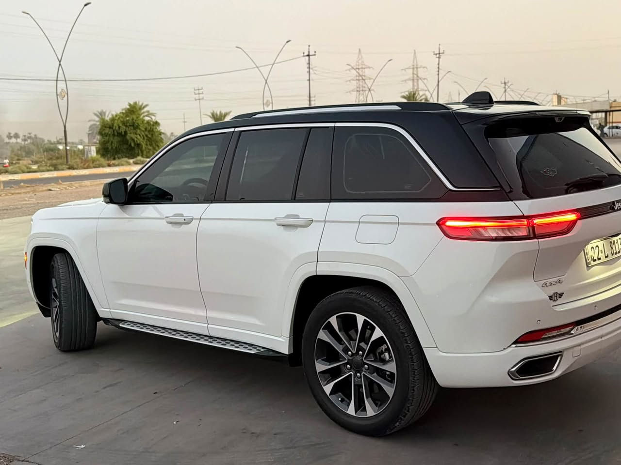 جيب اوفرلاند موديل 2023
ماشيه 60 الف كيلو متر فول مواصفات

مغلفة ppf بالكامل

وكالة هارلم خليجة مكفولة

رقم اربيل تحويل مباشر باسمي هزه جديد 

المواصفات:

1. شاشة دجيتال 

2. تصوير ليلي night vision 

3. 5كامرات 

4. كامرة في المرايا الوسطية

5. جنطة كهرباء 

6. جكات 

7. رادرات

8. قيادة ذاتيه

9. تدفئة تبريد مقاعد

10. مساج في المقاعد

11. نضام نفكيشن وكار بلي

12. انارة داخليه 

13. شاحن لاسلكي

14. شاشتين بدشبول  / السعر مناسب جدا /385 ورقه بيها مجال بصيط / ***********
